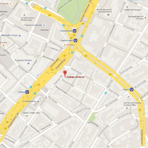Teaser - Finden Sie uns, mit Tipps für die Anreise oder Anfahrt zu GRAF ARCHITEKTEN Stuttgart
